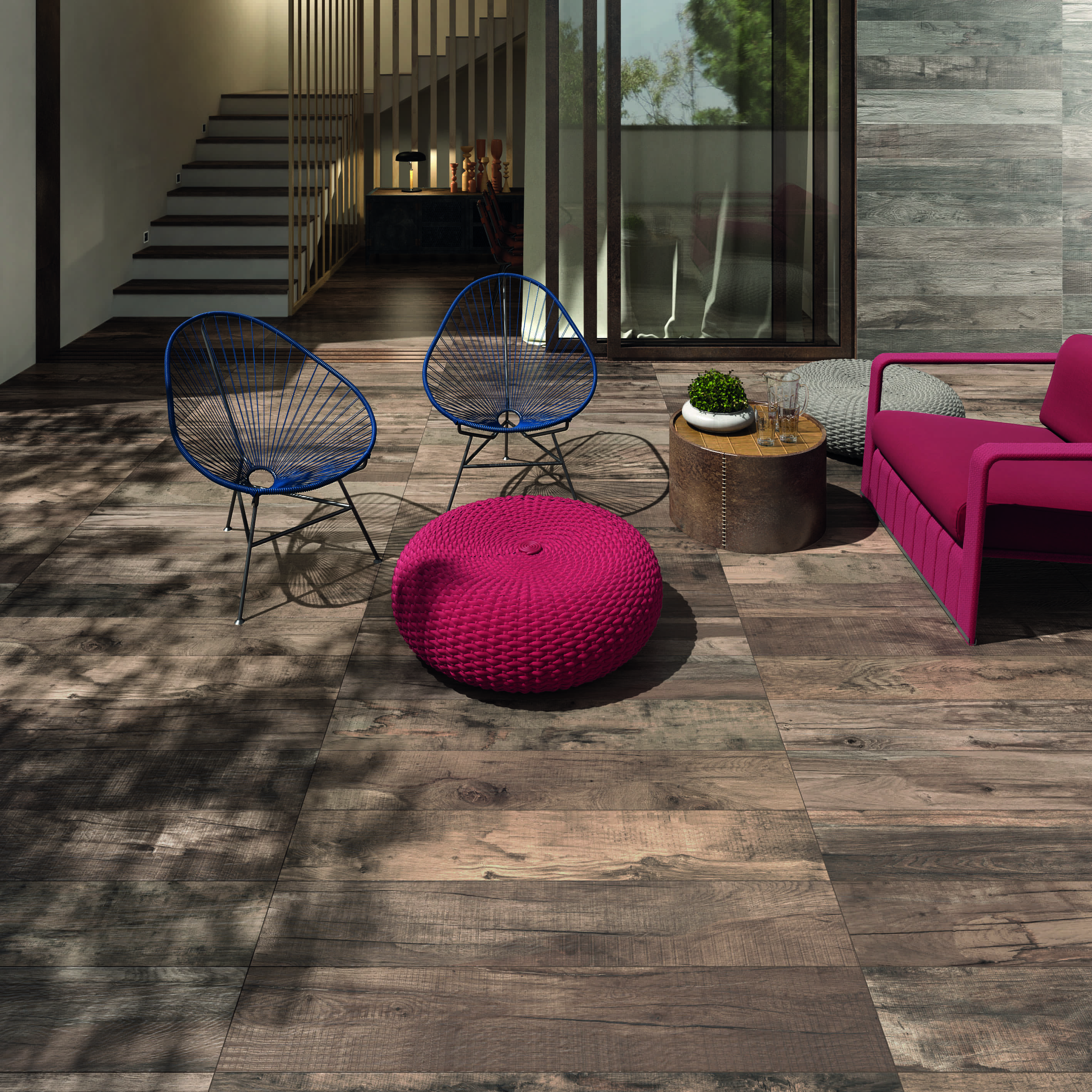 Terrasse sur plots